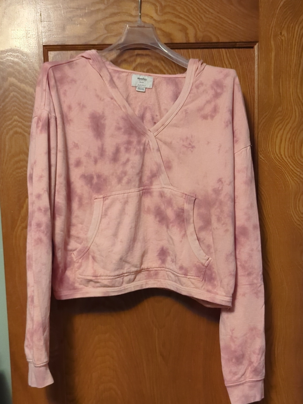 RVCA Sunday Collection Light Pink Pullover